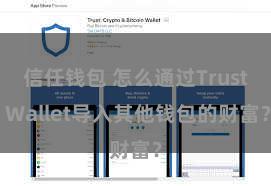 信任钱包 怎么通过Trust Wallet导入其他钱包的财富？