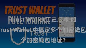 Trust Wallet历史版本 如安在Trust Wallet中搞定多个加密钱包地址？